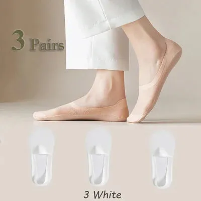 🔥 Women's Zoned Cushion Mid Cut No Show Socks (🔥Hot Sale 48%OFF)