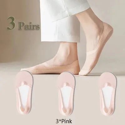 🔥 Women's Zoned Cushion Mid Cut No Show Socks (🔥Hot Sale 48%OFF)