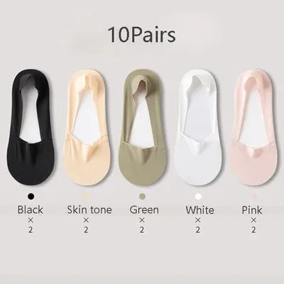 🔥 Women's Zoned Cushion Mid Cut No Show Socks (🔥Hot Sale 48%OFF)