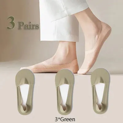 🔥 Women's Zoned Cushion Mid Cut No Show Socks (🔥Hot Sale 48%OFF)