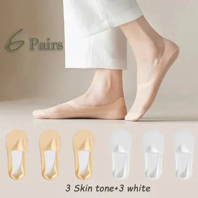 🔥 Women's Zoned Cushion Mid Cut No Show Socks (🔥Hot Sale 48%OFF)