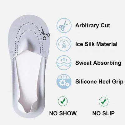 🔥 Women's Zoned Cushion Mid Cut No Show Socks (🔥Hot Sale 48%OFF)