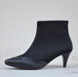 #16 SUPER BLACK MESH BOOTIES