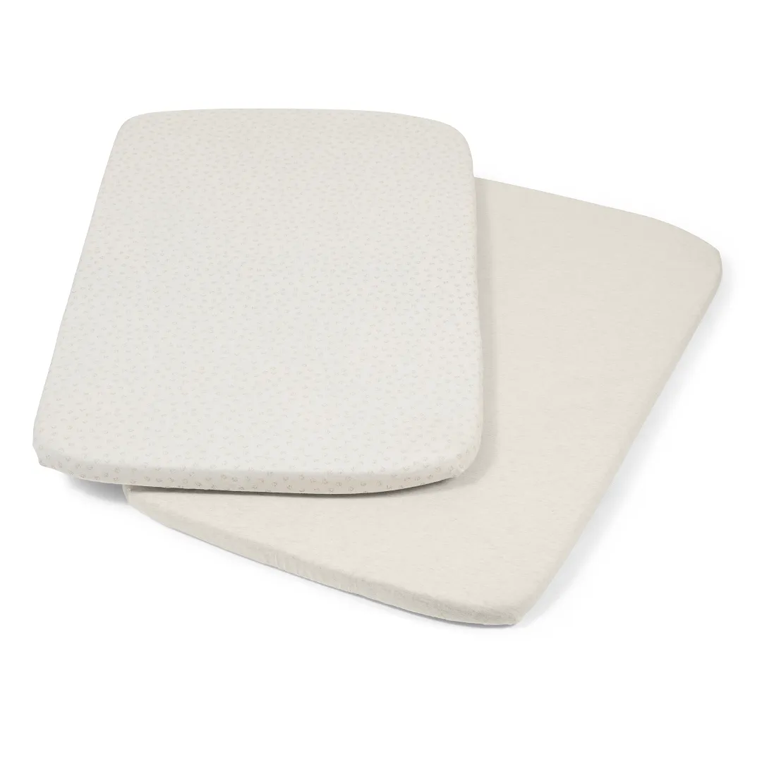 [2-Pack] Tutti Bambini CoZee Fitted Sheets (2Pcs/Pack)