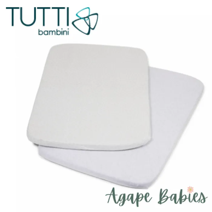 [2-Pack] Tutti Bambini CoZee Fitted Sheets (2Pcs/Pack)