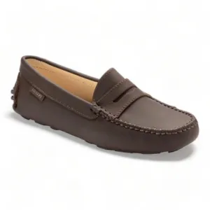 2582 - Brown Sahara Girls Mocassin Loafer
