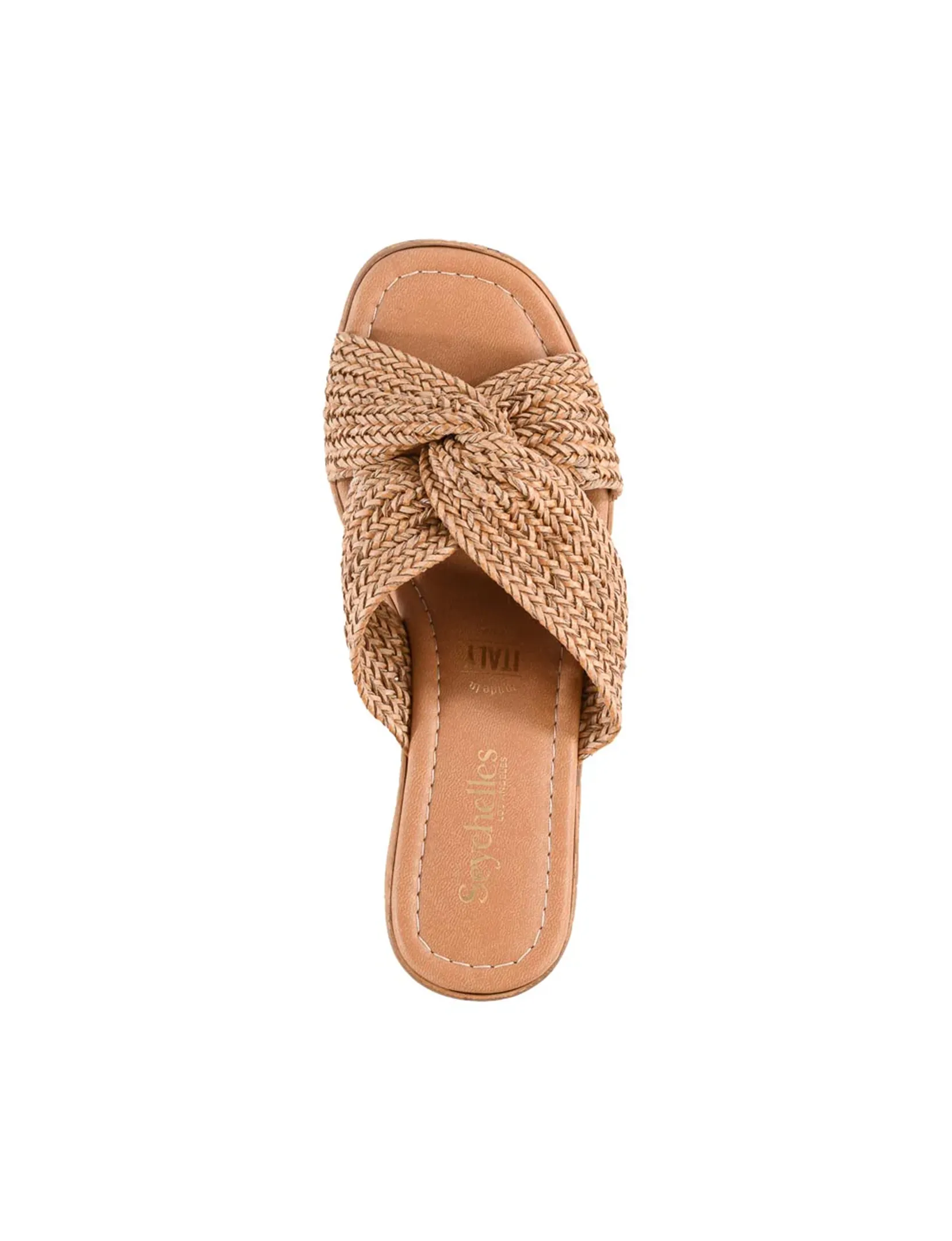 Adorned Raffia, Tan