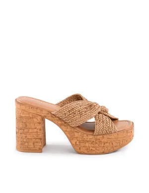 Adorned Raffia, Tan