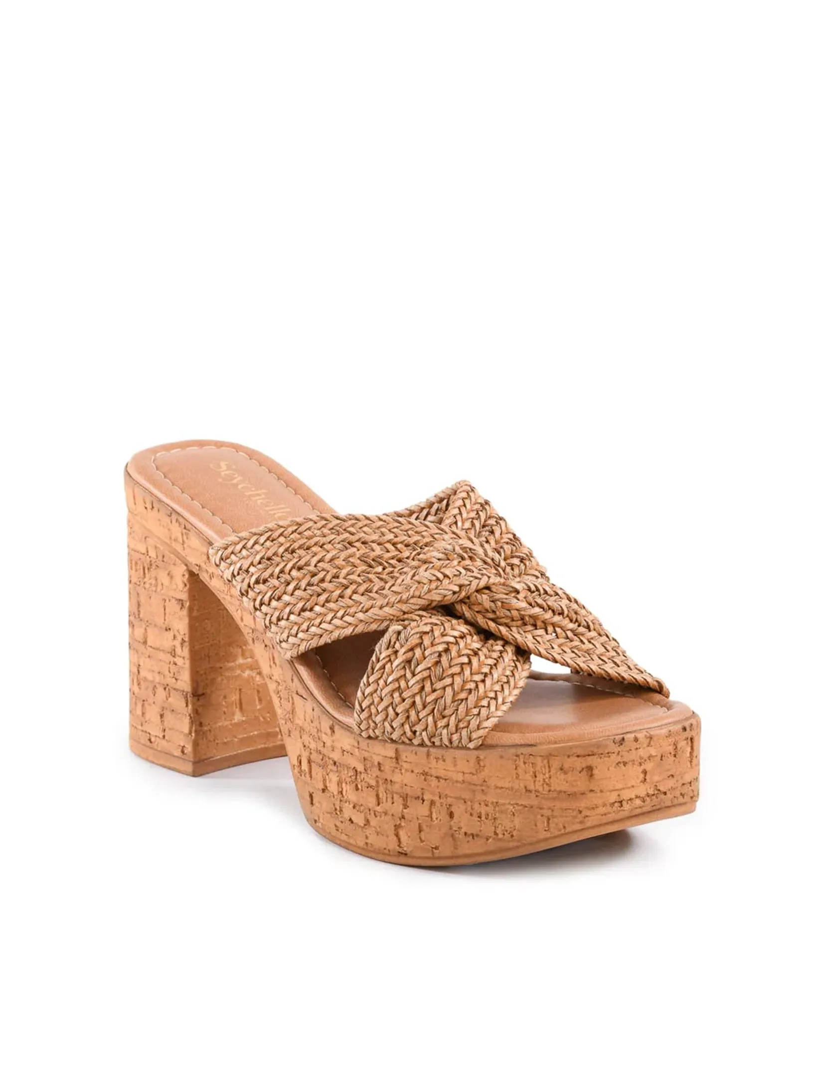 Adorned Raffia, Tan