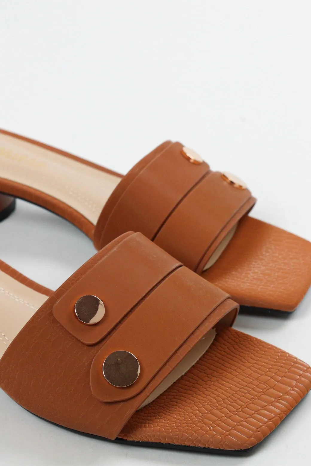Aimeigao - Women's Round Block Mules