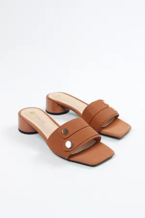 Aimeigao - Women's Round Block Mules