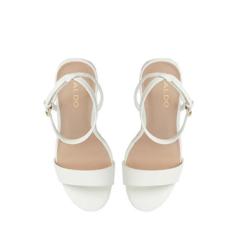 ALDO Marysol Women's Wedge Sandals - White