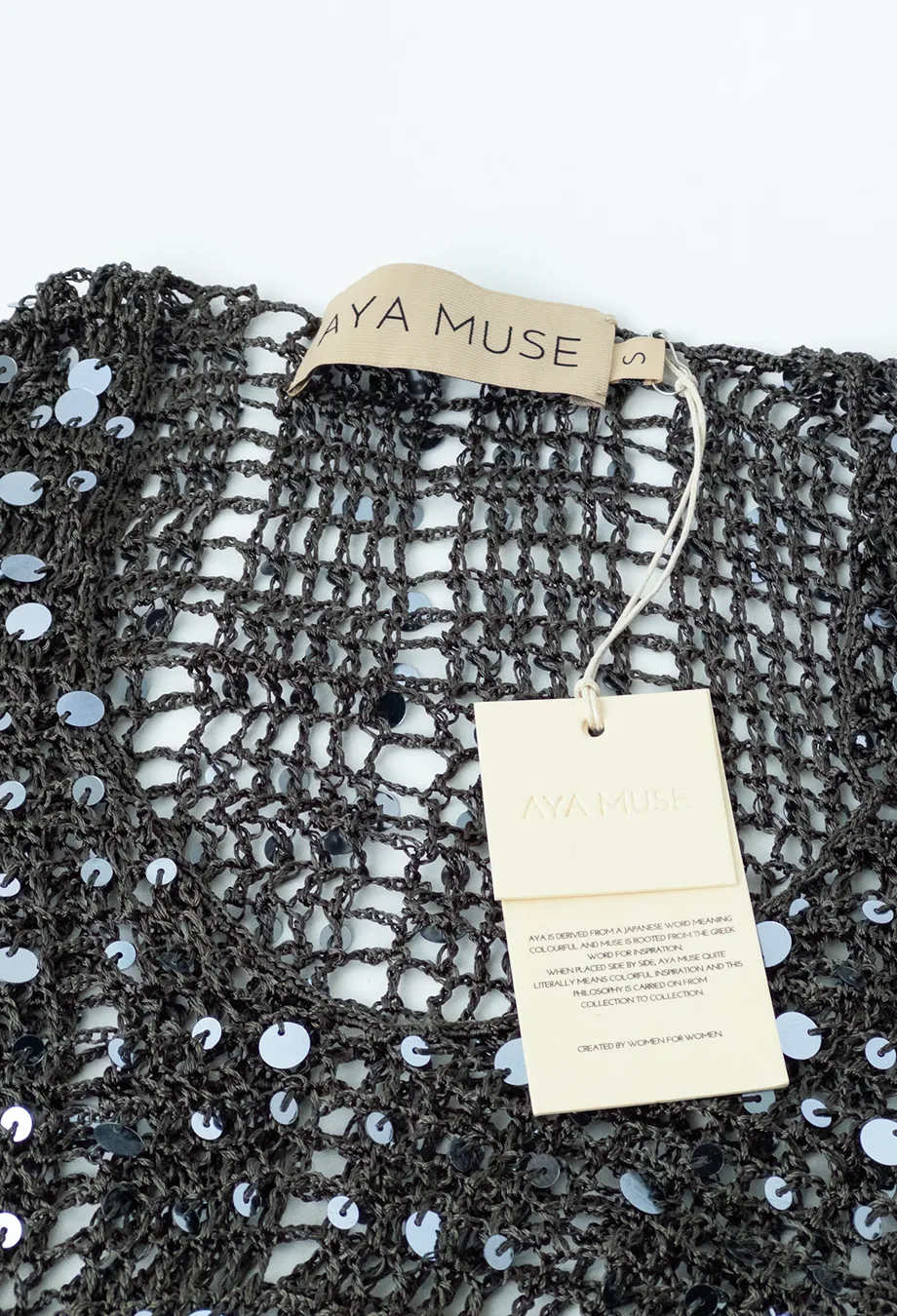 Aya Muse Sequin Knit Maxi Dress