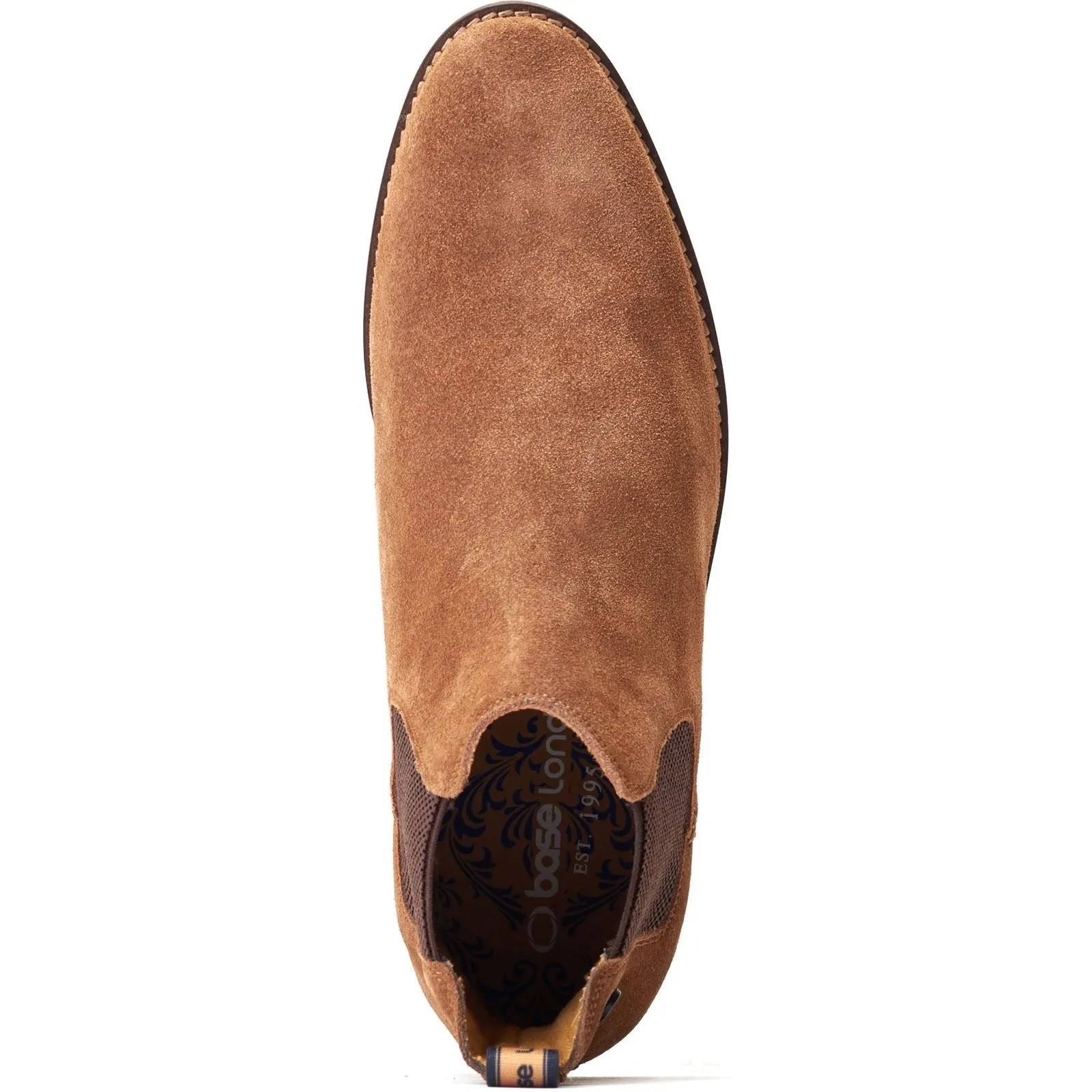Base London Virgil Leather Men's Ginger Boots