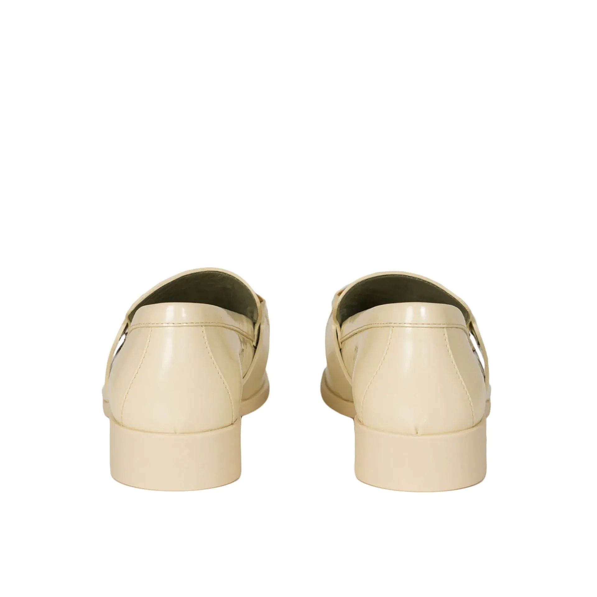 BOTTEGA VENETA Monsieur Leather Loafers - 1.2 in Heel