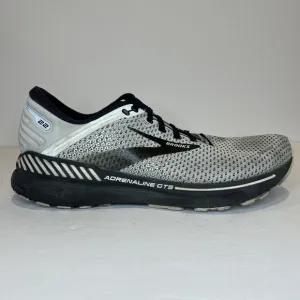 Brooks Adrenaline GTS 22 Men's 11 Grey White Black Shoe Running Trainer Comfort