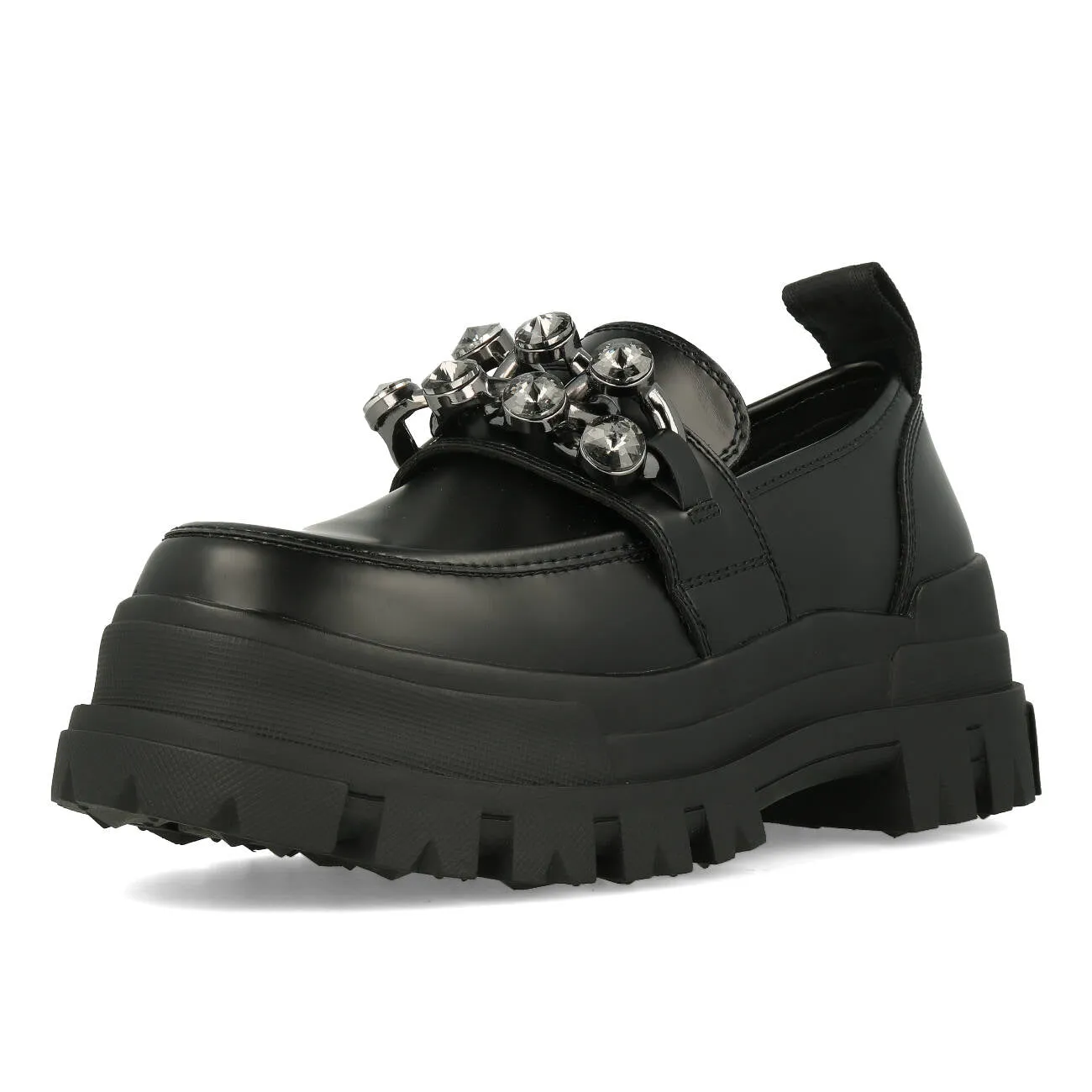 Buffalo Aspha Loafer Glam Shoe Flat Damen Imi Nappa Black