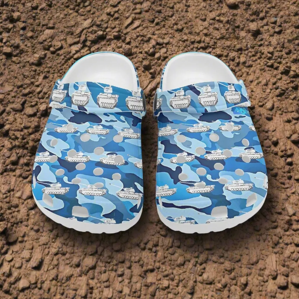 Camo Tanks Kids Rok-Clogs
