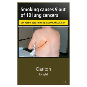 Carlton King Size Bright Blue Smooth Cigarettes
