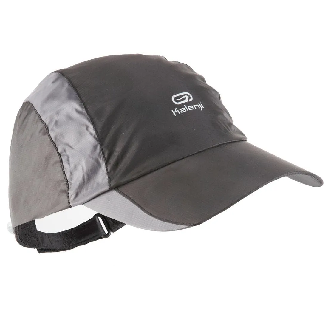 Casquette de running pluie Homme Femme - KIPRUN réglable noir