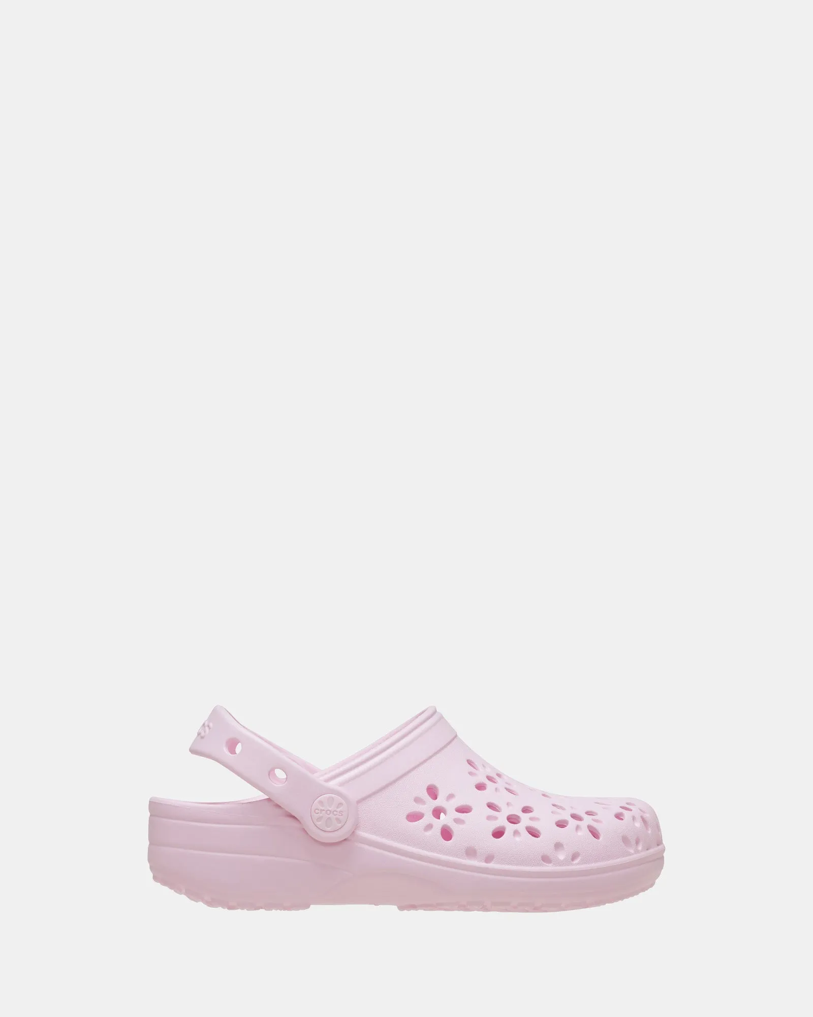 Classic Floral Cut Out Yth G Pink Milk