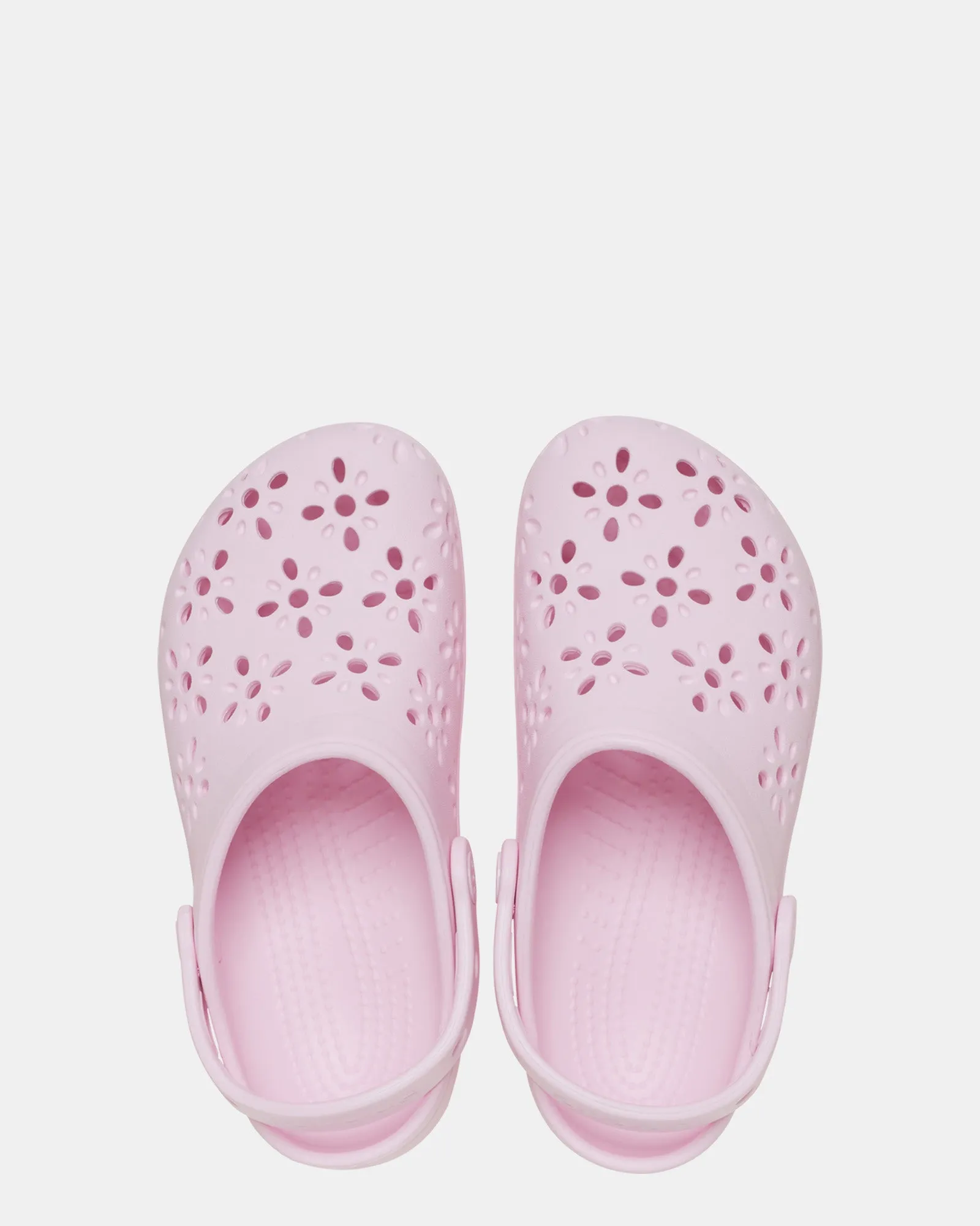 Classic Floral Cut Out Yth G Pink Milk
