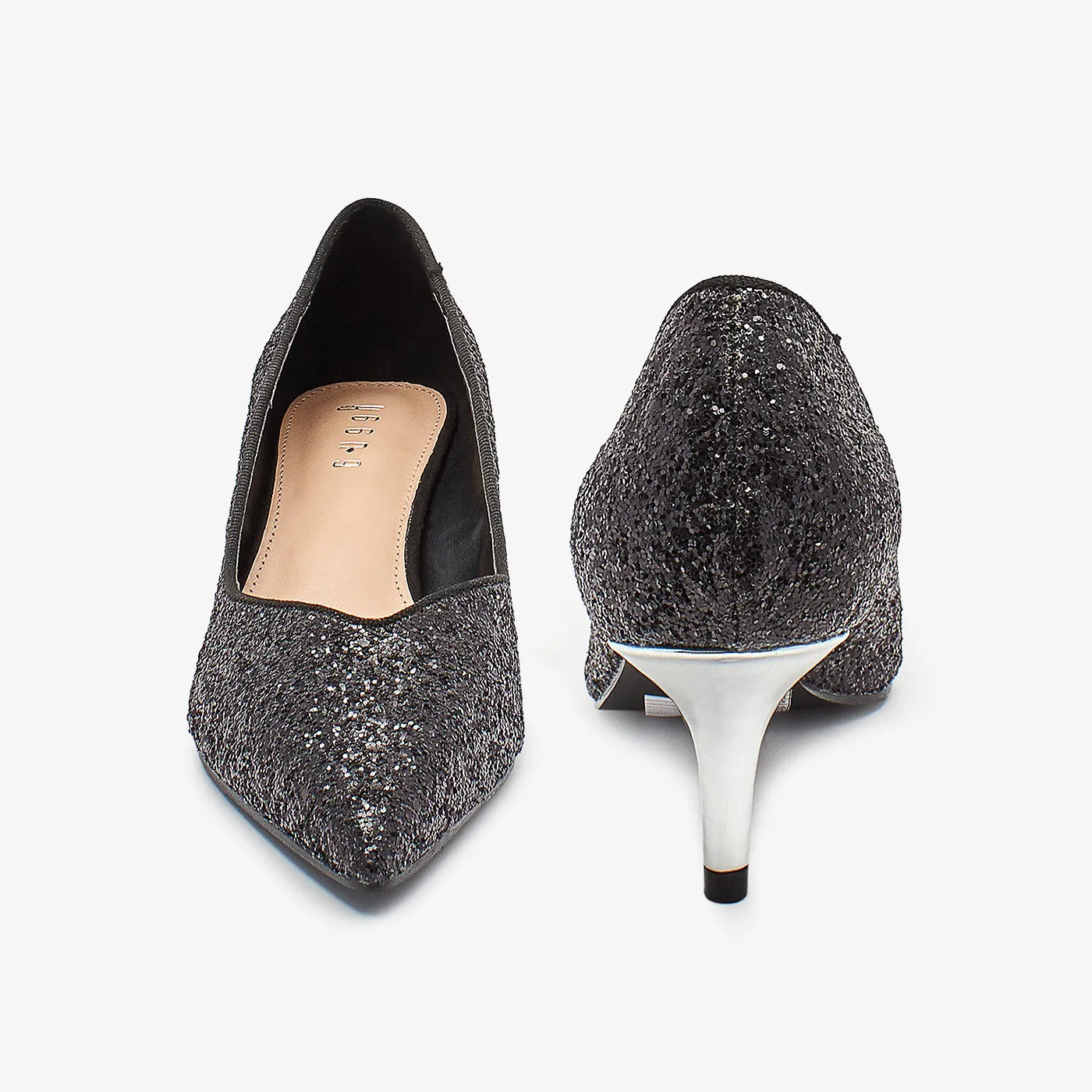 Classic Pointed Kitten Womens Heels
