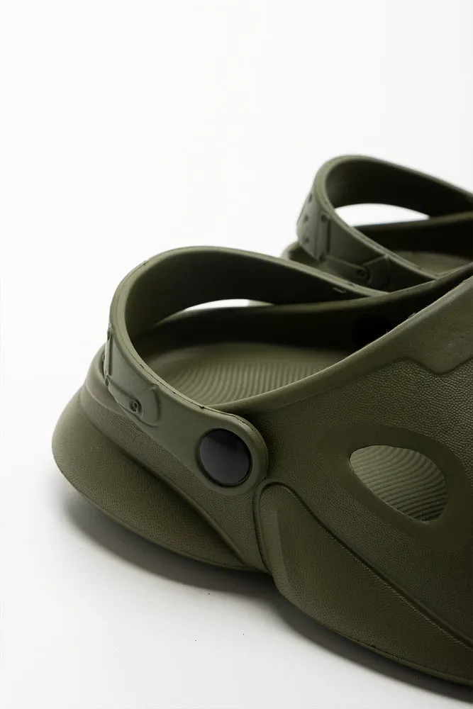 Clog Dark Green