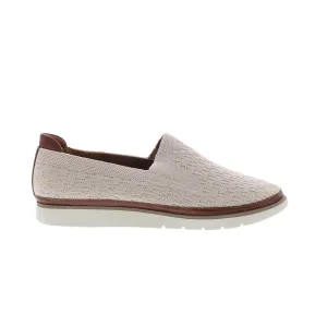 Cobb Hill Camryn CJ0930 Womens Beige Canvas Loafer Flats Shoes
