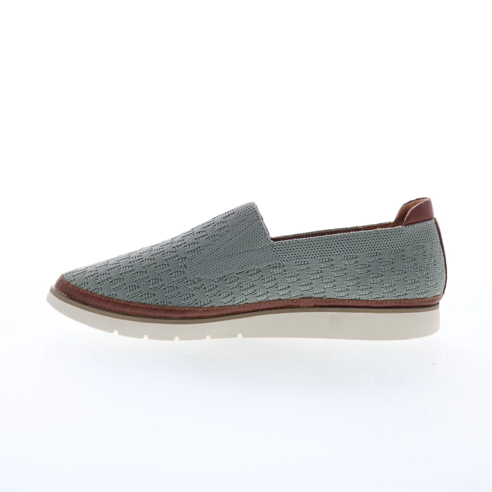 Cobb Hill Camryn CJ1909 Womens Gray Canvas Loafer Flats Shoes