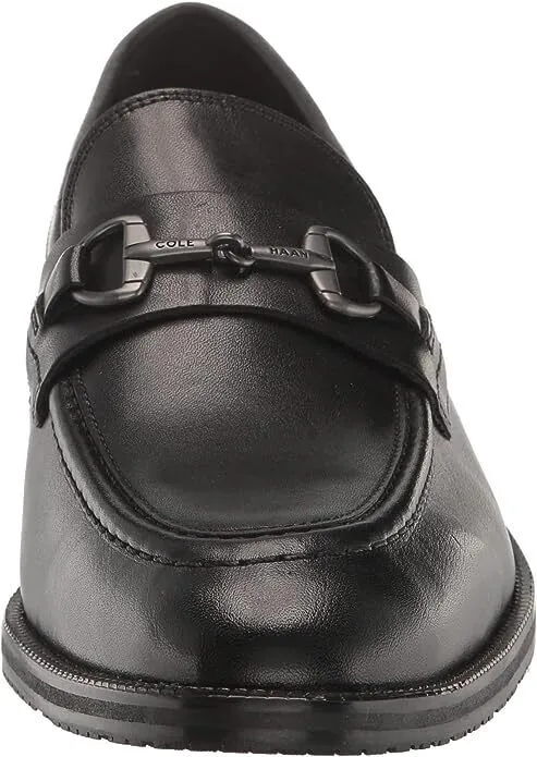 Cole Haan Men's Modern Essentials Bit Loafer Black Twill Texture/Black C37717