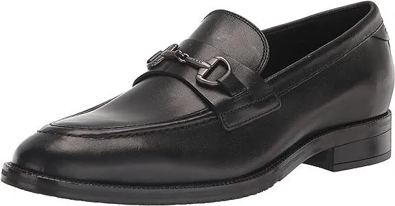 Cole Haan Men's Modern Essentials Bit Loafer Black Twill Texture/Black C37717