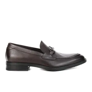 Cole Haan Men's MODERN ESSENTIALS BIT LOAFER DARK CHOCOLATE TWILLTEXTURE C37718