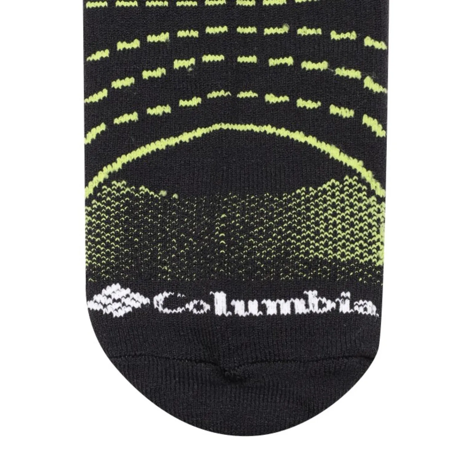 Columbia Mens Black MAPPPED BRR NO-SHOW LIGHTWEIGHT (Non Returnable)