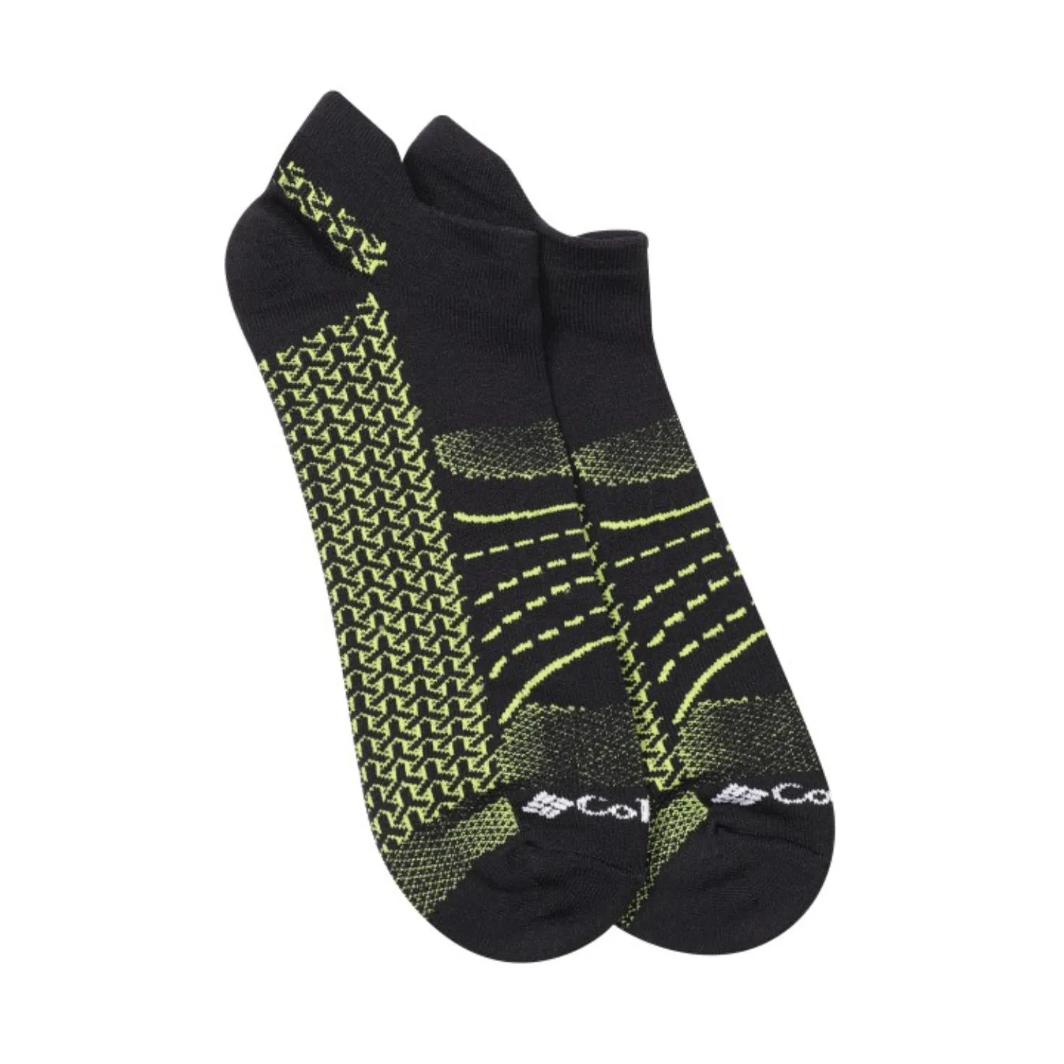 Columbia Mens Black MAPPPED BRR NO-SHOW LIGHTWEIGHT (Non Returnable)