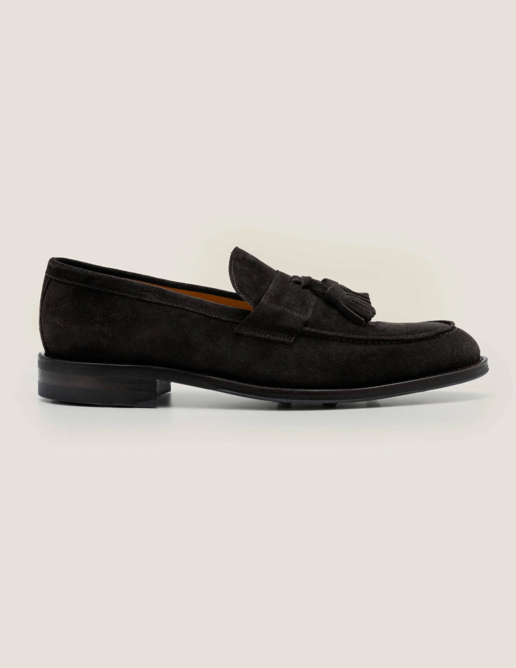 Corby Loafer-Schwarz, Veloursleder