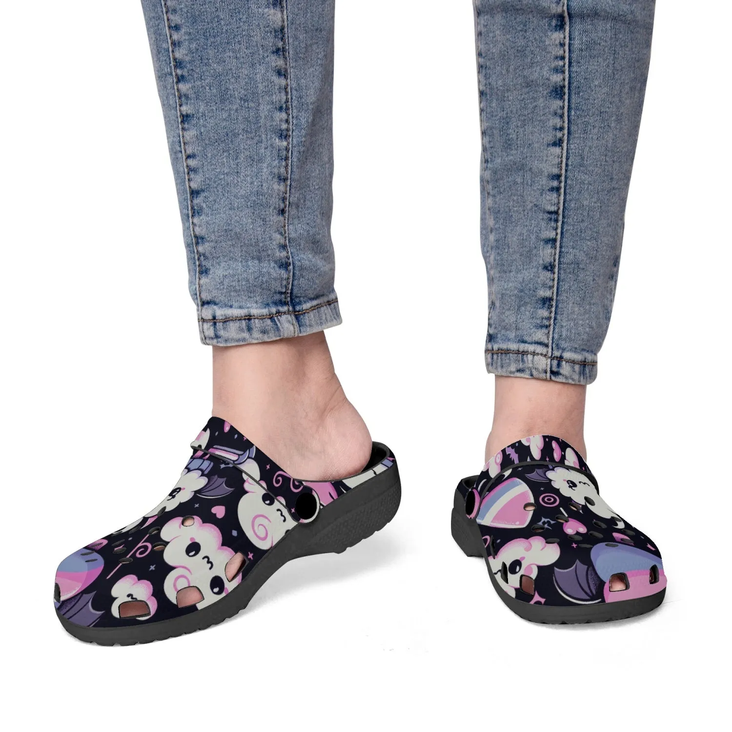 Cotton Candy Toes - Clogs