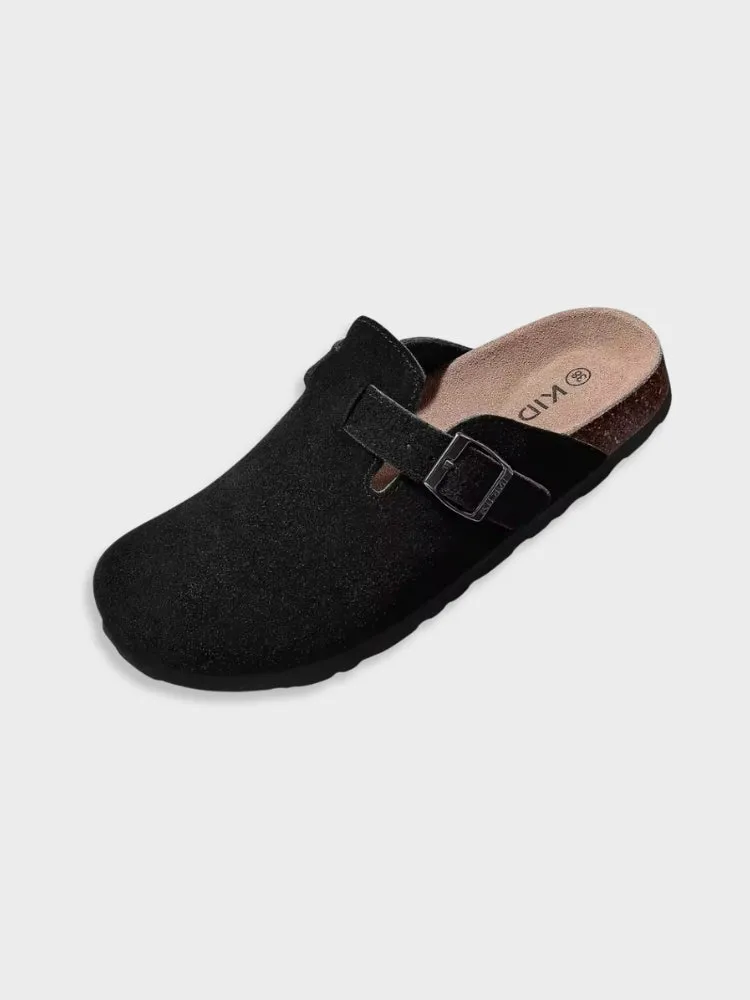 DCRB Suede Clogs