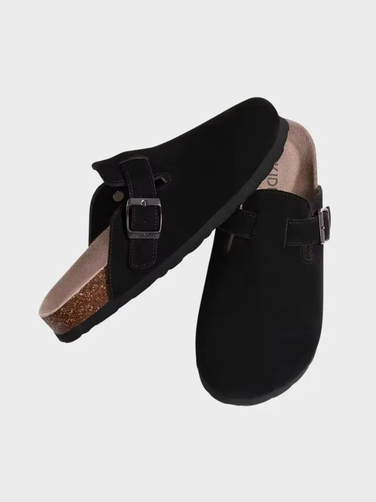 DCRB Suede Clogs
