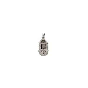 Diamond Shoe Pendant (14K)