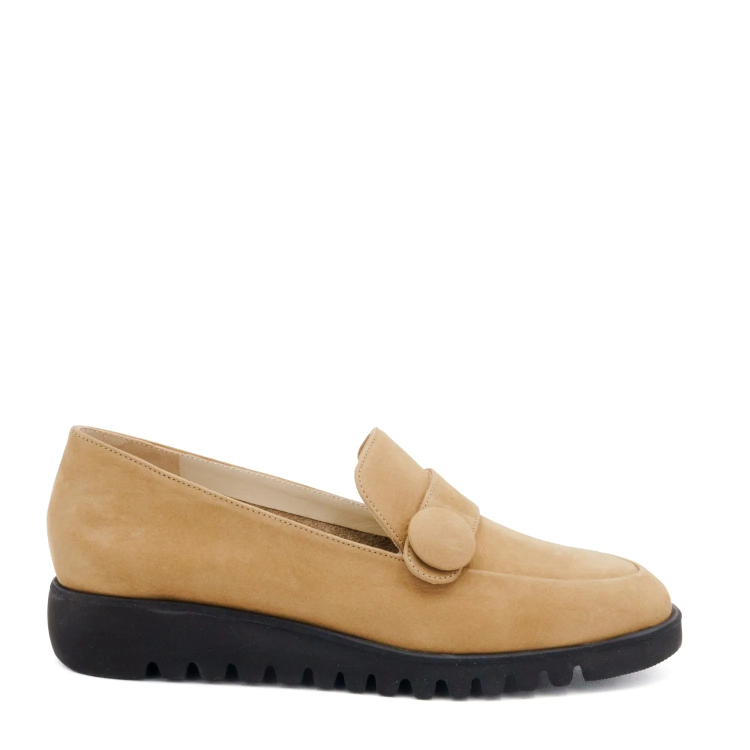 Eco Lug Loafer Taupe Long Beach