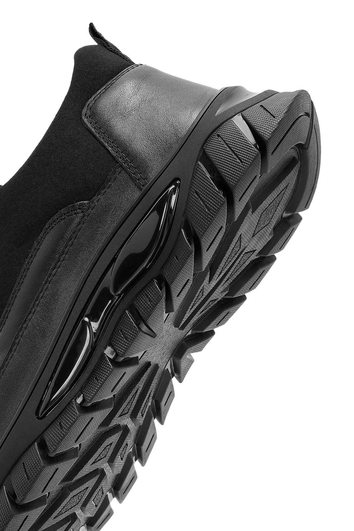 Erkek Siyah Deri Comfort Loafer