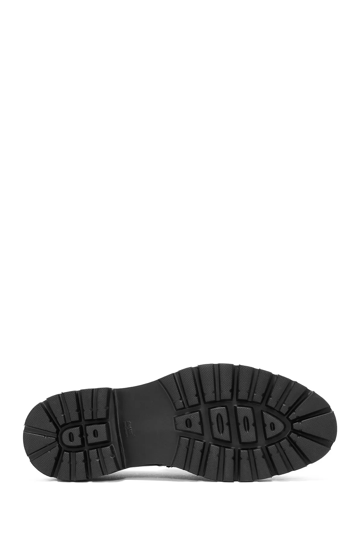 Erkek Siyah Püsküllü Deri Casual Loafer