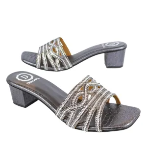 Faryal Heels S86H - Grey