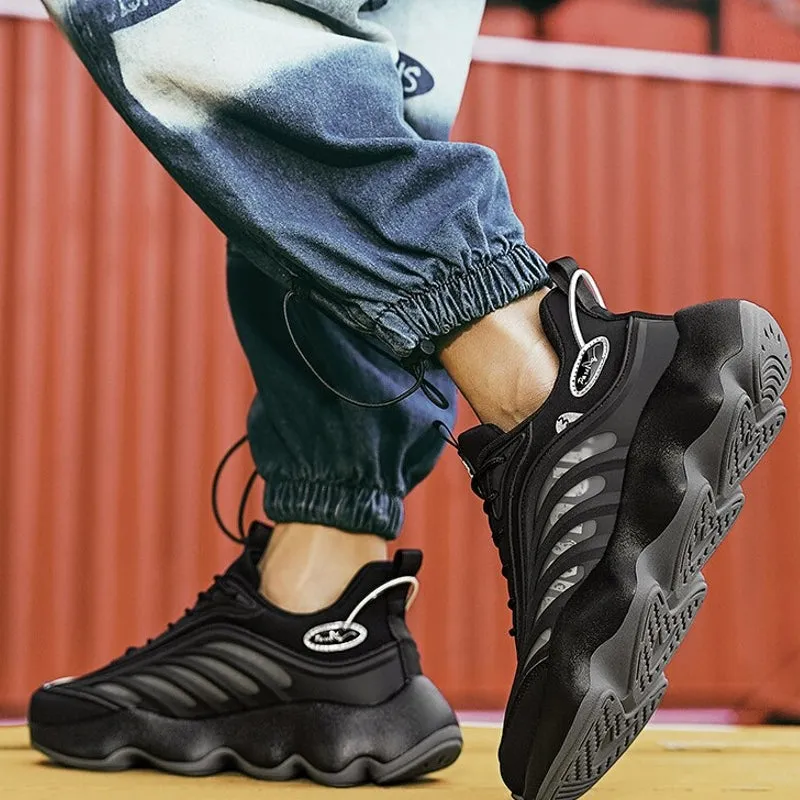 Fashion Platform Blade Loafers Running Shoe for Men