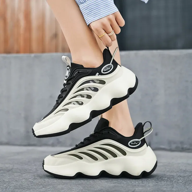 Fashion Platform Blade Loafers Running Shoe for Men