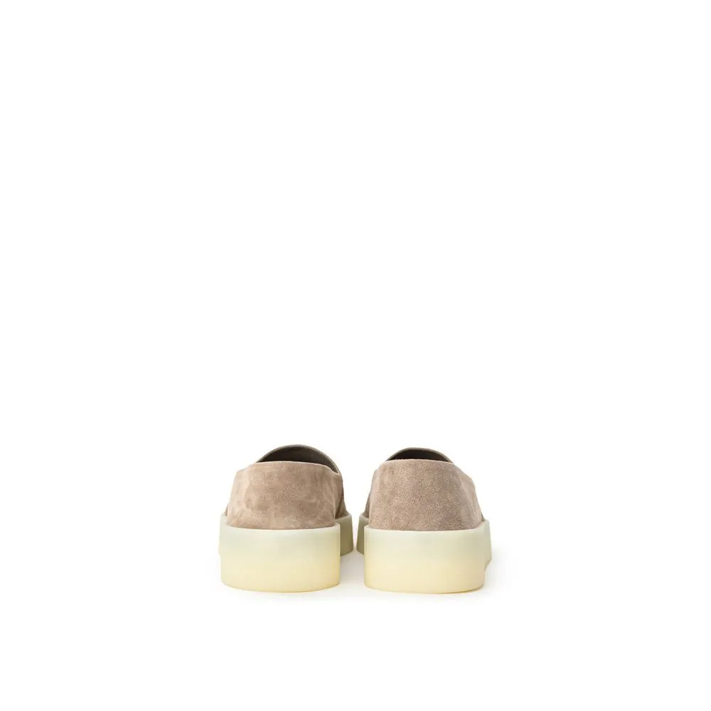 Fear Of God Gray Leather Loafer