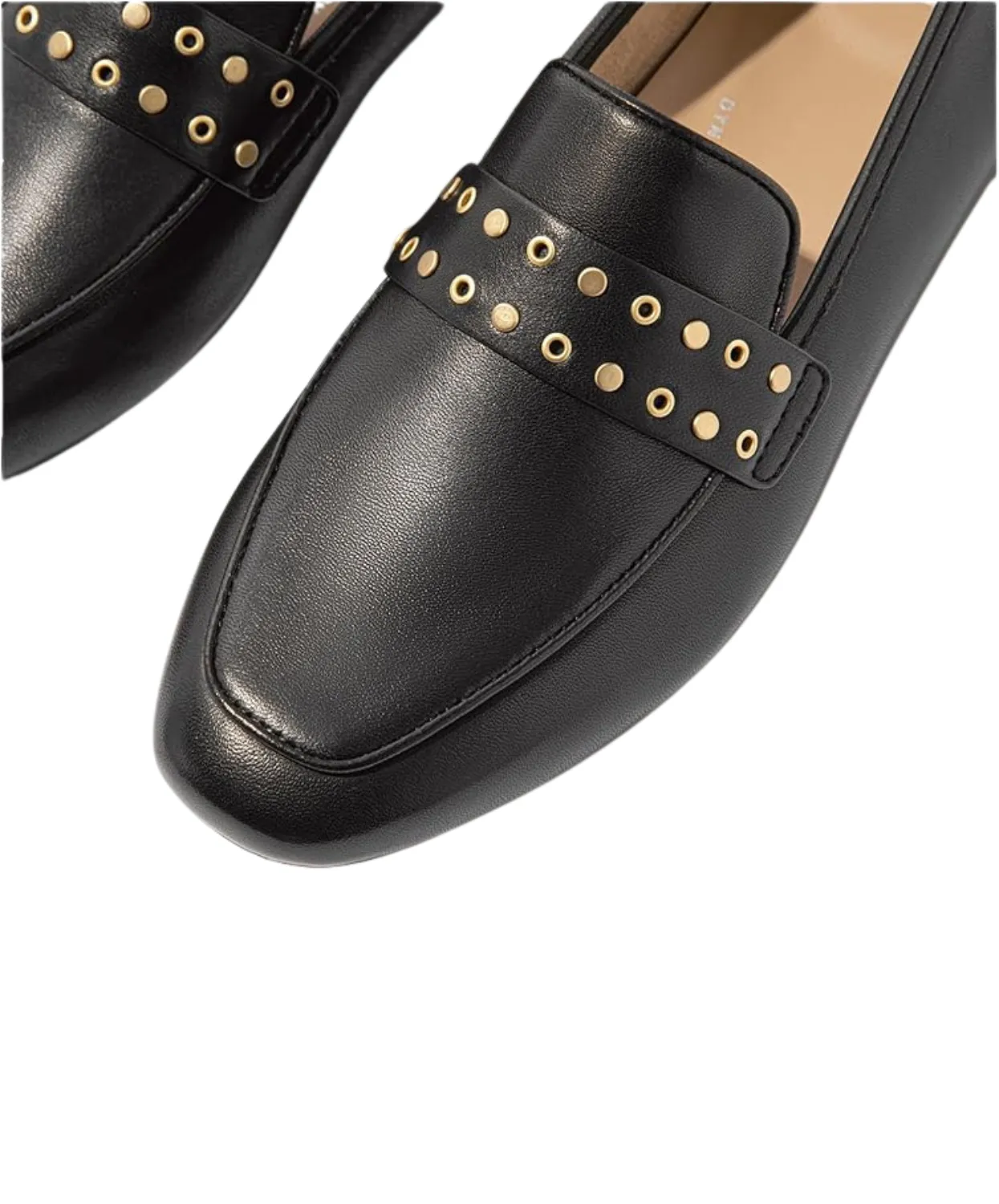 Fitflop Delicato Stud/Eyelet Soft Leather Loafer
