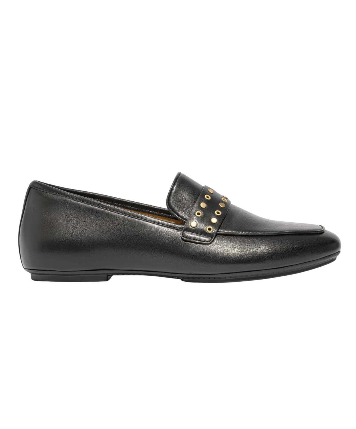 Fitflop Delicato Stud/Eyelet Soft Leather Loafer