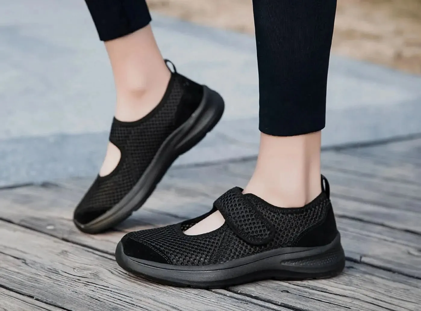 FitVille Women's Adjustable Loafers V2
